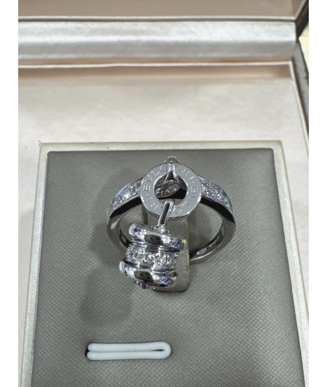 BVLGARI Серебряное кольцо из белого золота, фото 7
