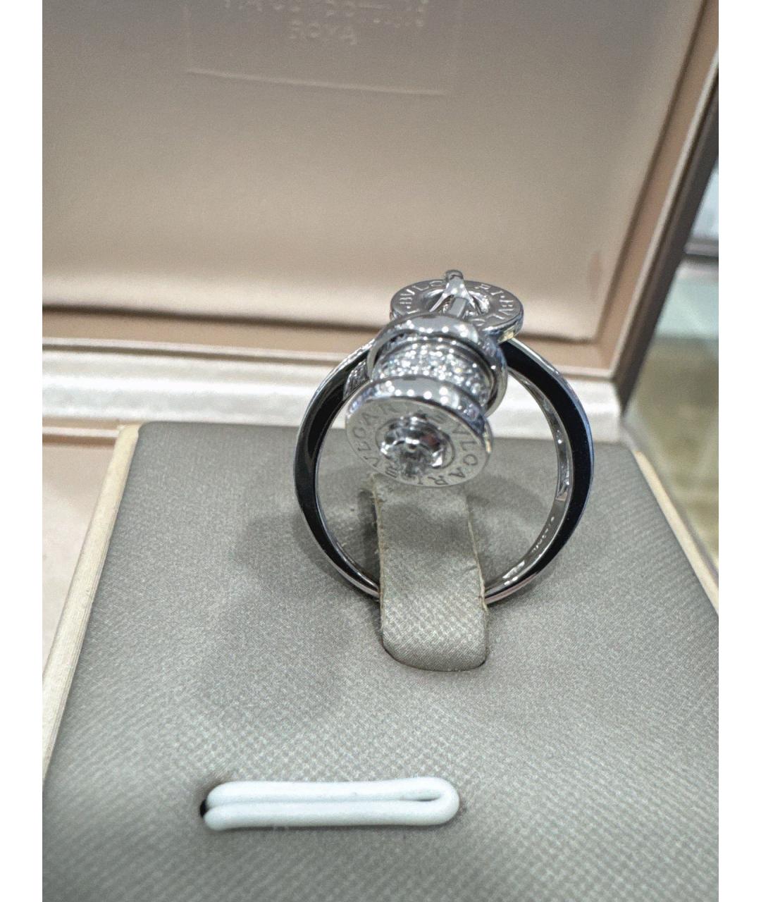 BVLGARI Серебряное кольцо из белого золота, фото 2