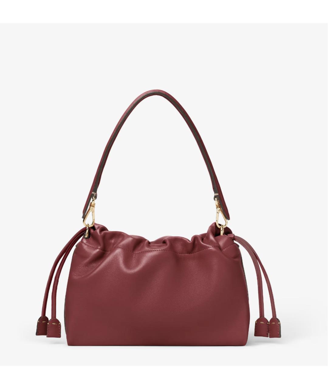 FENDI Красная кожаная сумка через плечо, фото 3