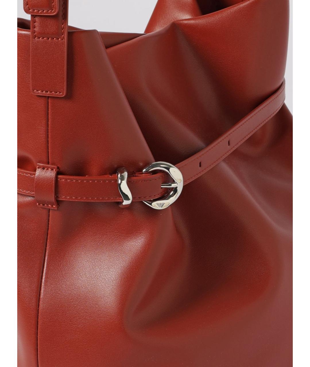 EMPORIO ARMANI Кожаная сумка через плечо, фото 3