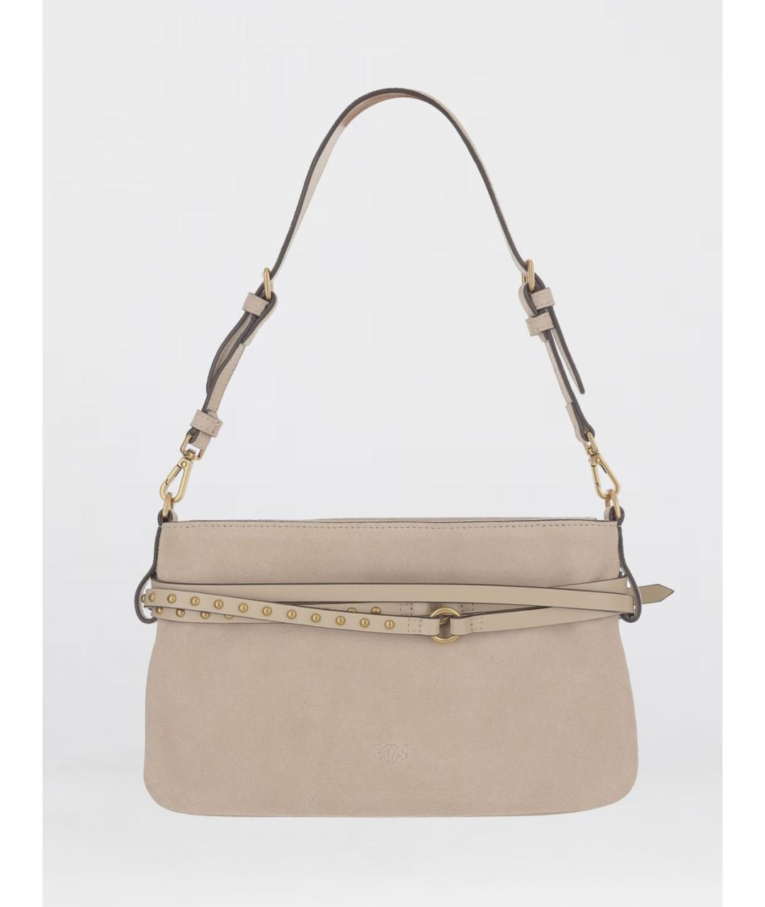 PINKO Бежевая сумка через плечо, фото 2