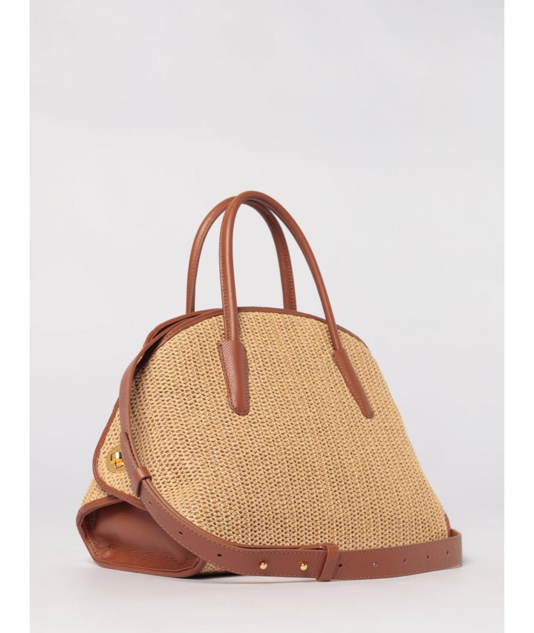 COCCINELLE Коричневая сумка тоут, фото 2