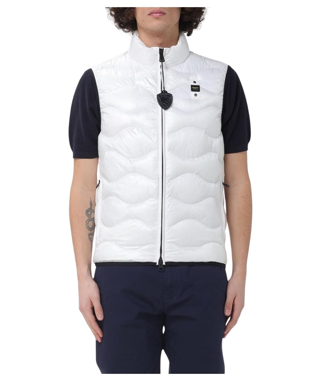 BLAUER Белый жилет, фото 1