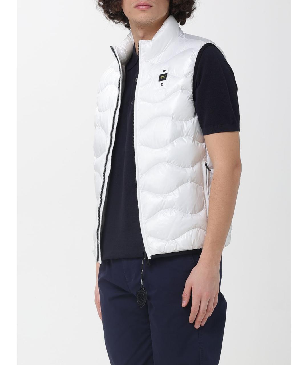 BLAUER Белый жилет, фото 3