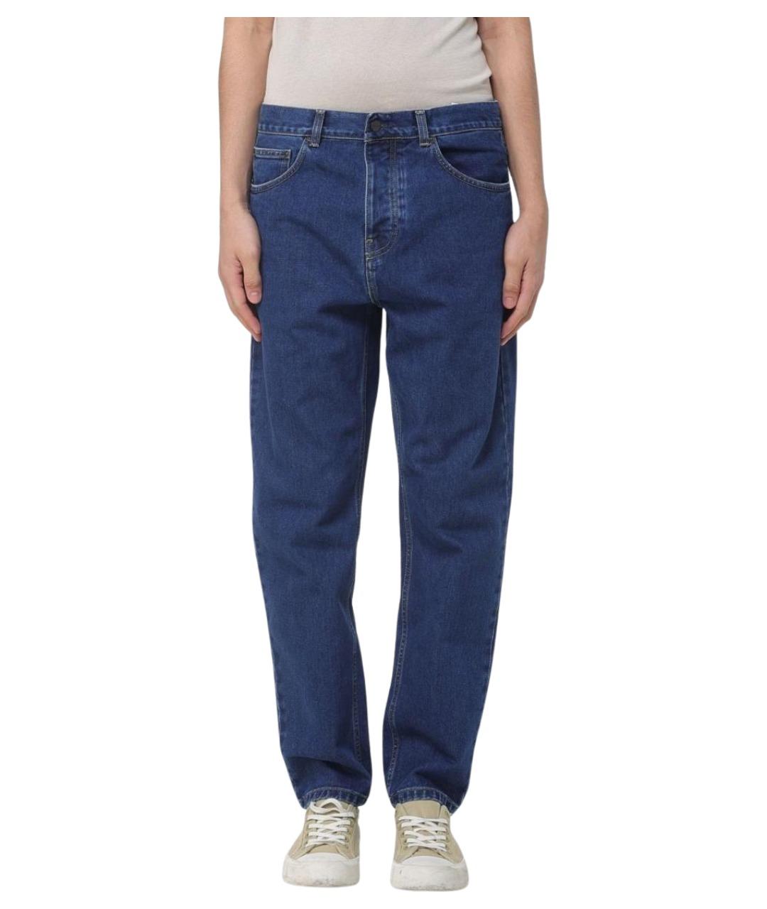 CARHARTT WIP Синие прямые джинсы, фото 1