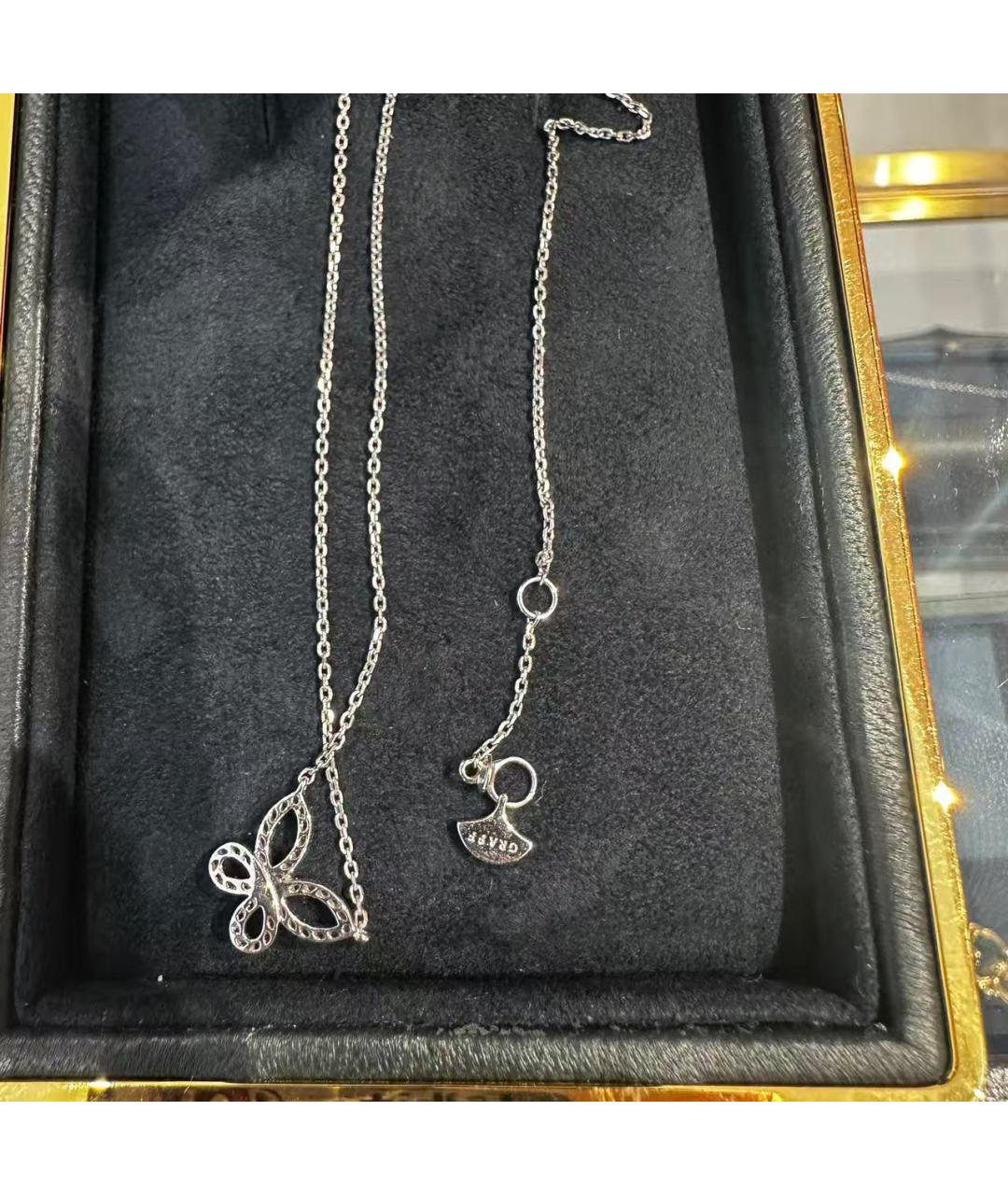 GRAFF Серебряное колье из белого золота, фото 5