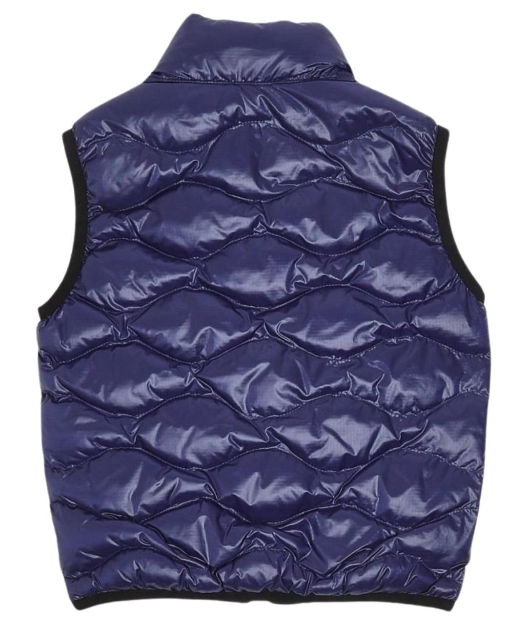 BLAUER Темно-синий жилет, фото 2