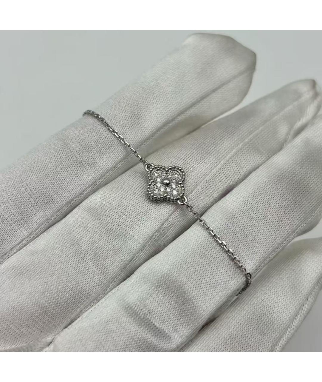 VAN CLEEF & ARPELS Серебряные запонки из белого золота, фото 2