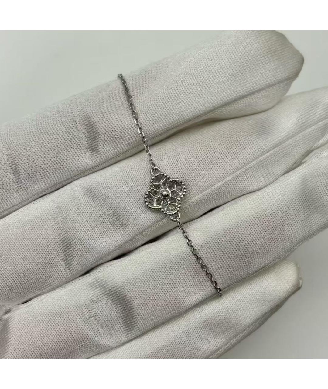 VAN CLEEF & ARPELS Серебряные запонки из белого золота, фото 3