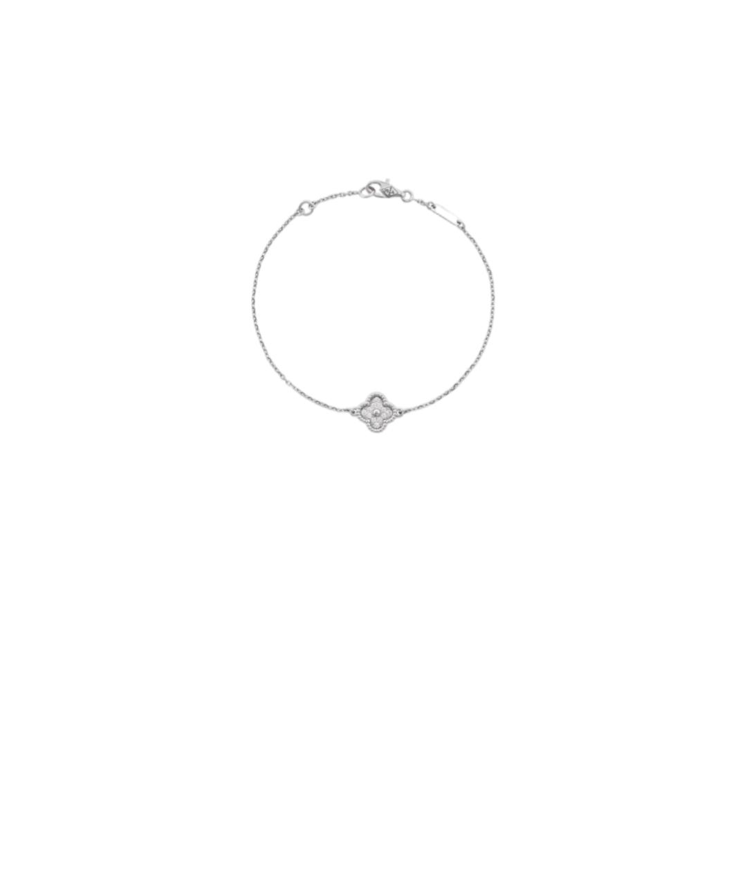 VAN CLEEF & ARPELS Серебряные запонки из белого золота, фото 6