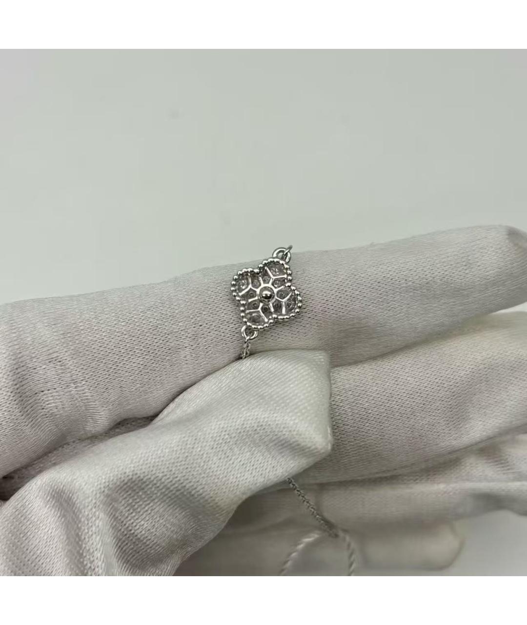 VAN CLEEF & ARPELS Серебряные запонки из белого золота, фото 4