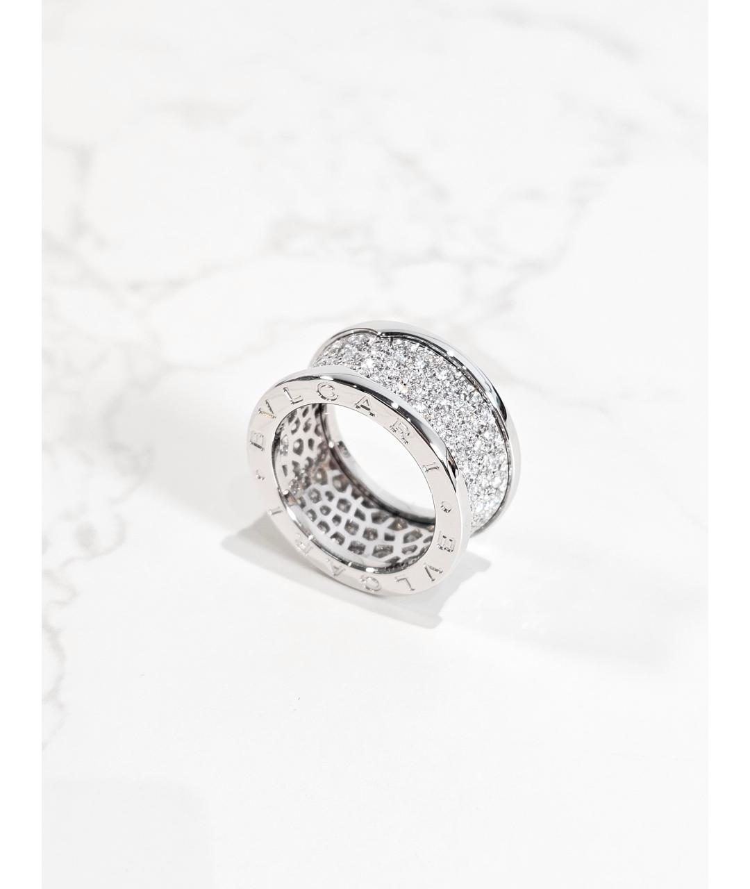 BVLGARI Серебряное кольцо из белого золота, фото 2