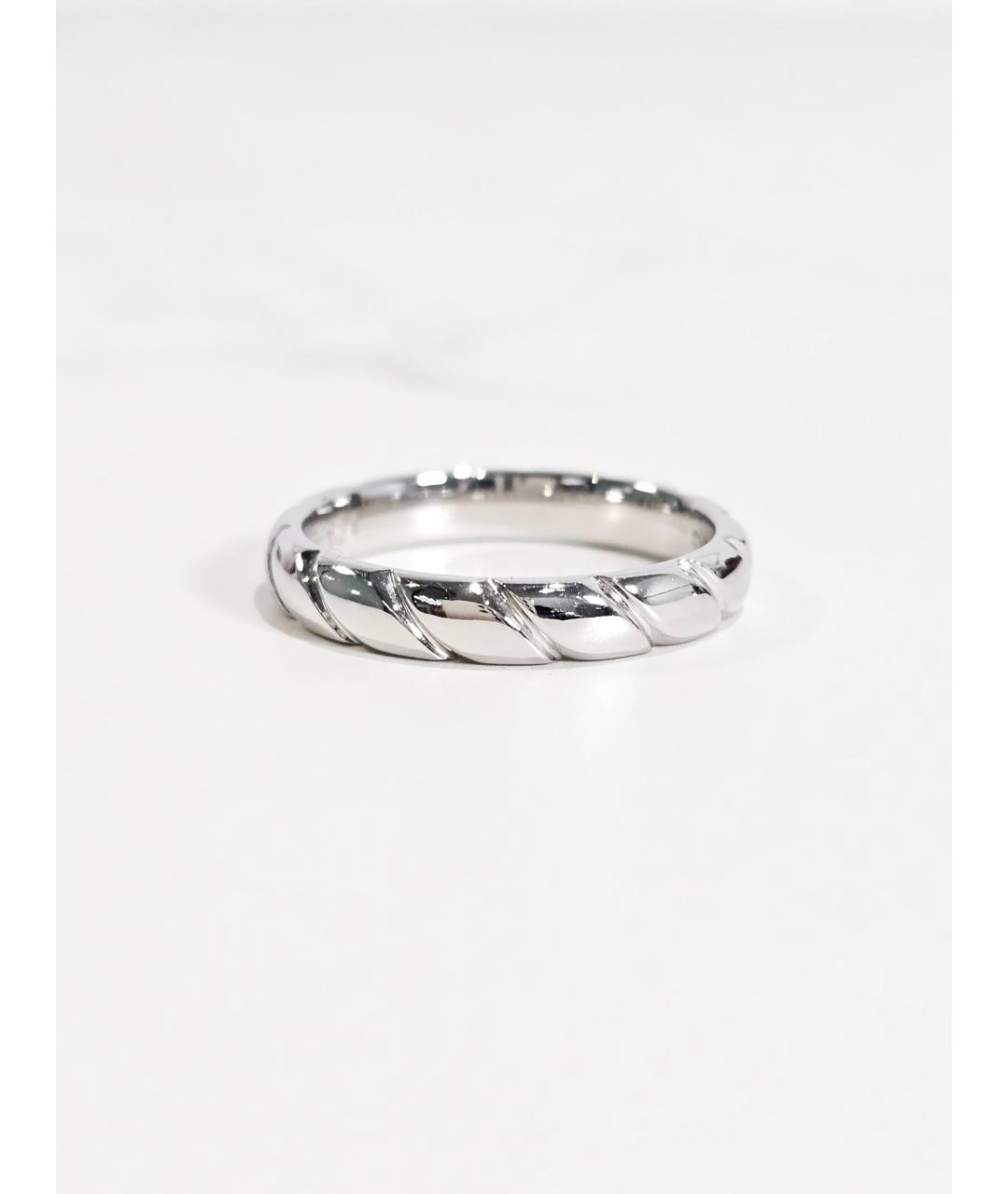CHAUMET Серебряное платиновое кольцо, фото 3