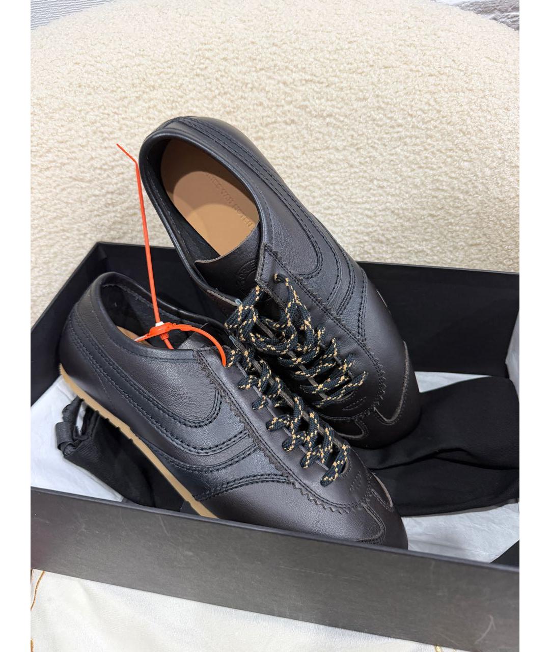 DRIES VAN NOTEN Кожаные кеды, фото 5