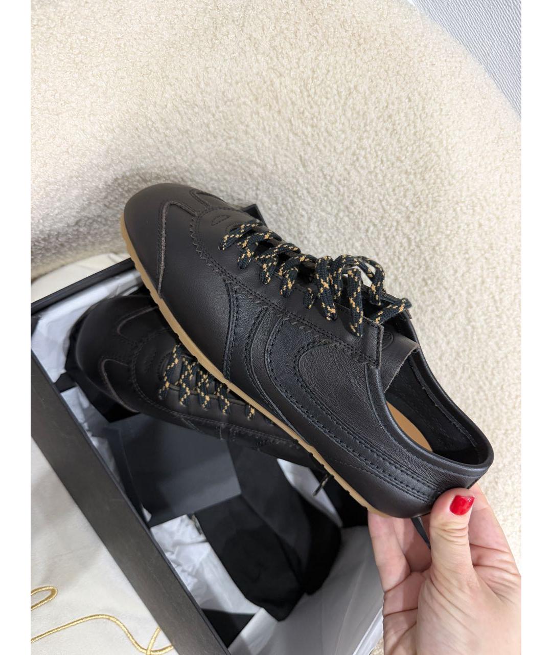 DRIES VAN NOTEN Кожаные кеды, фото 6