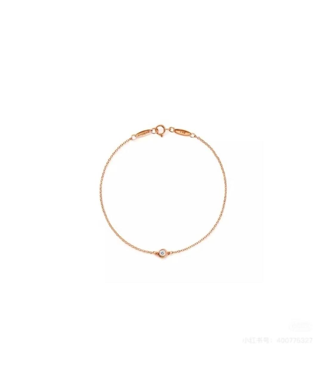 TIFFANY&CO Золотой браслет из розового золота, фото 2