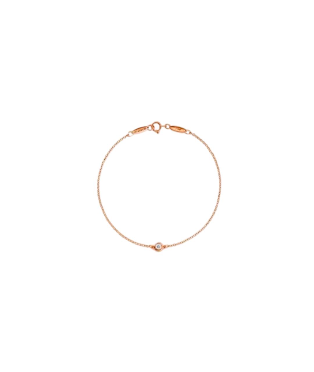 TIFFANY&CO Золотой браслет из розового золота, фото 7