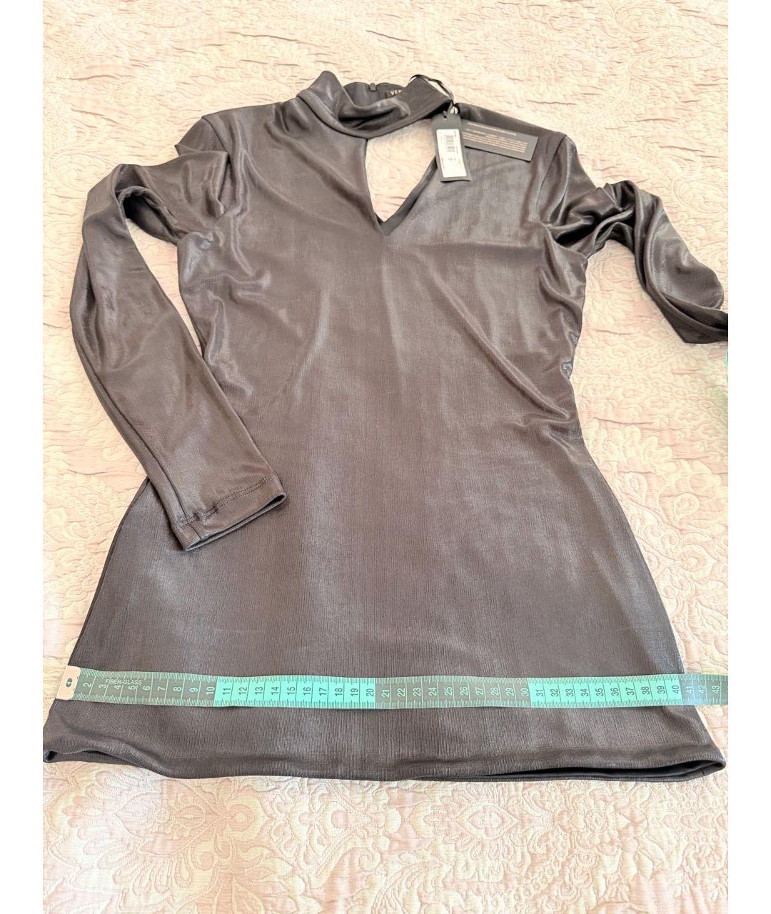 VERSACE Черная водолазка, фото 5