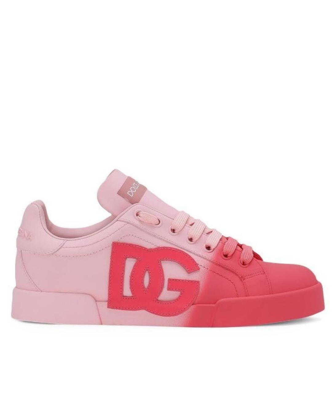 DOLCE&GABBANA Кожаные кеды, фото 4