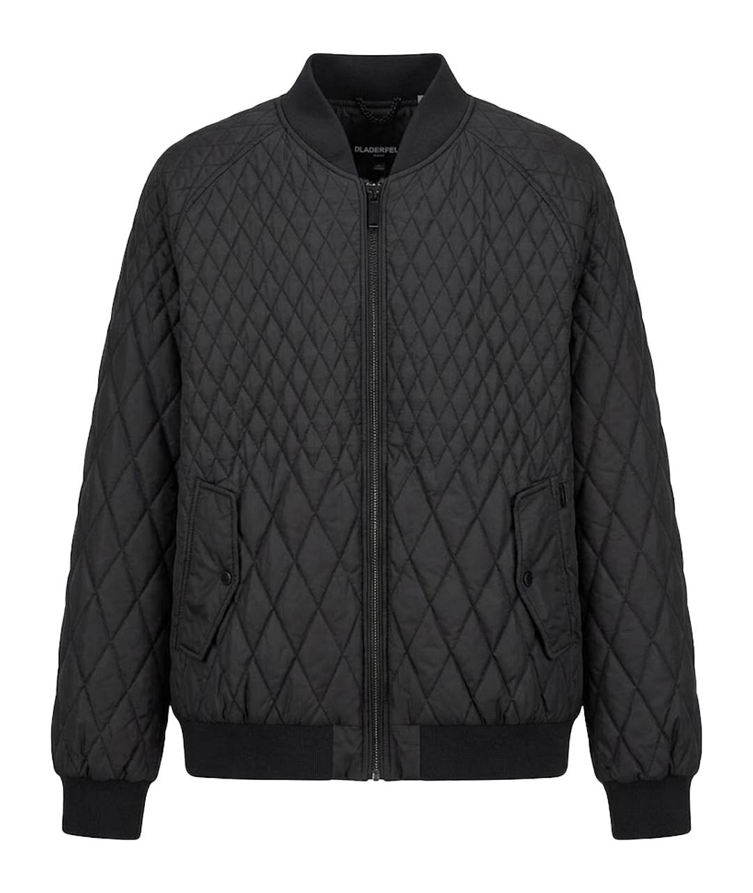 KARL LAGERFELD Черная полиэстеровая куртка, фото 1