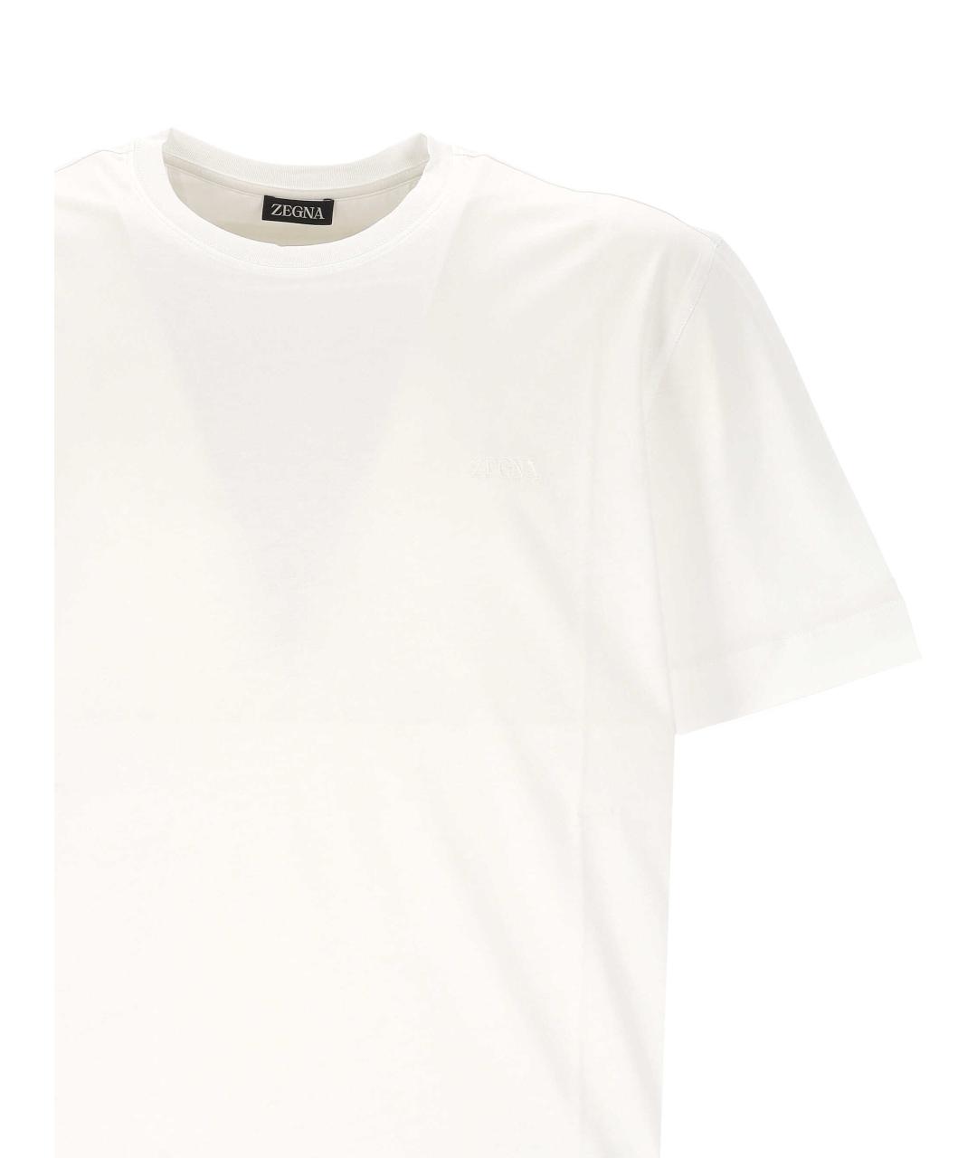 ZEGNA Хлопковая футболка, фото 2