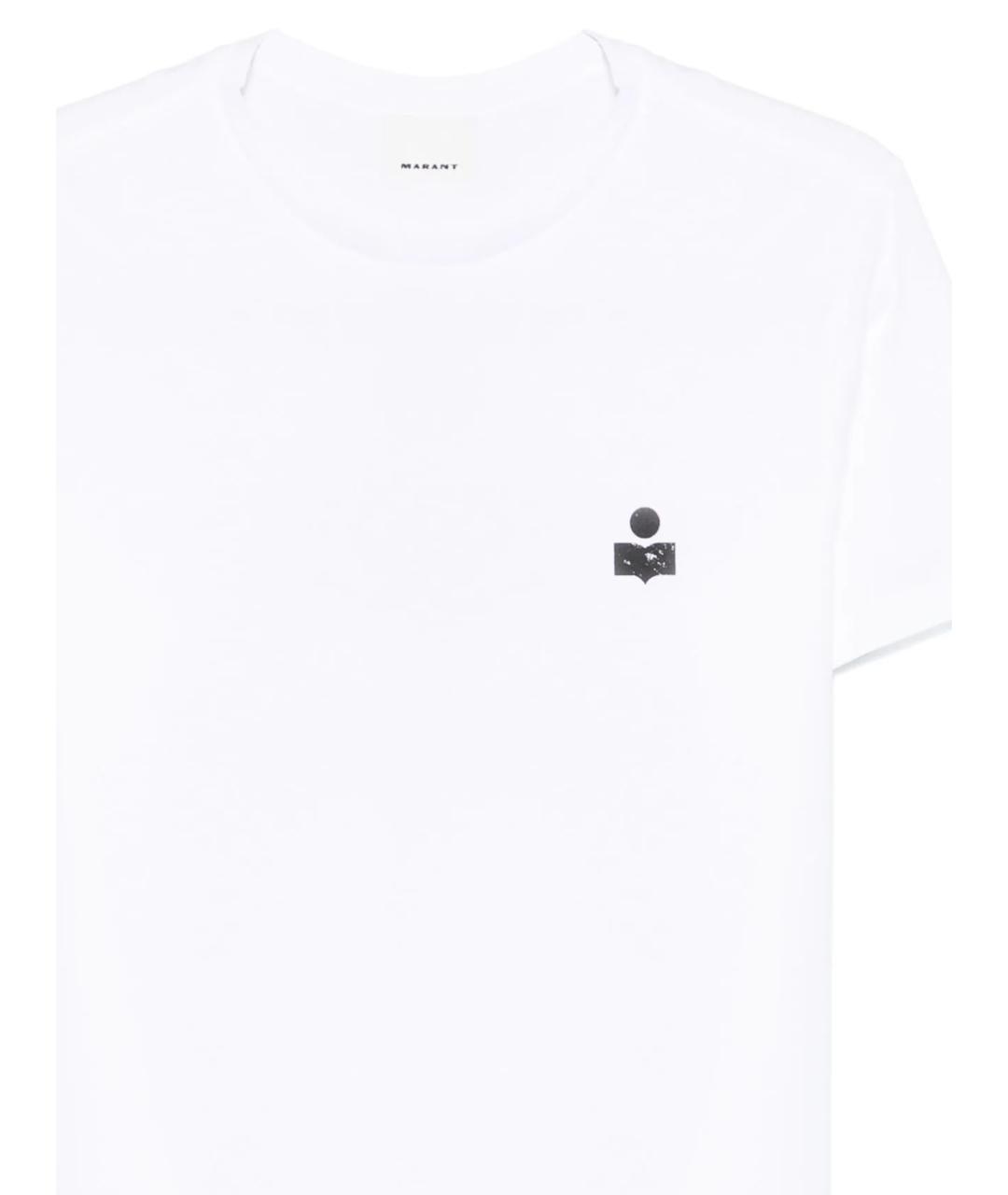 ISABEL MARANT Белая хлопковая футболка, фото 2