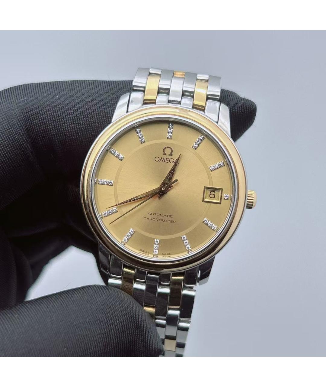 OMEGA Золотые часы из желтого золота, фото 4