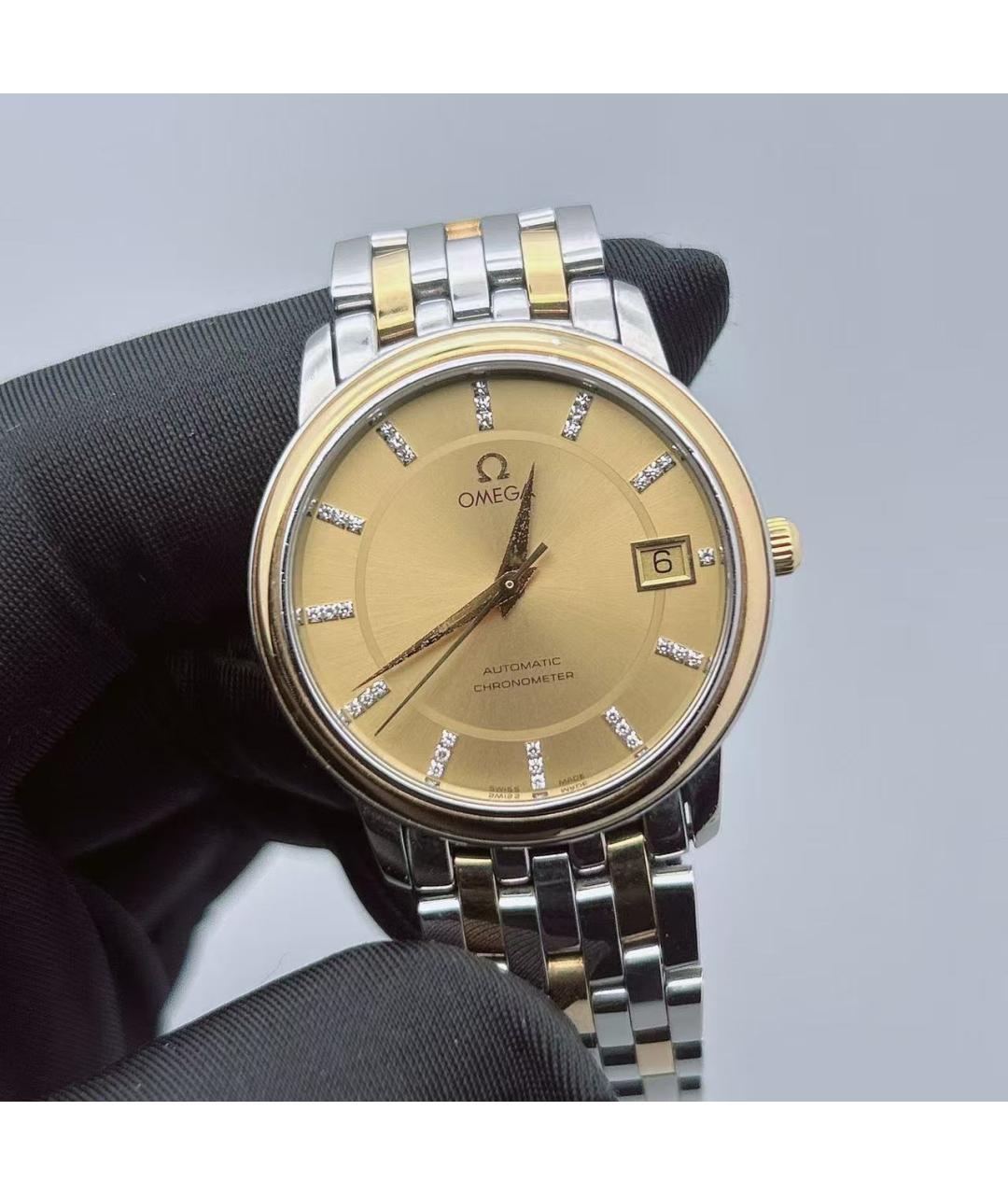 OMEGA Золотые часы из желтого золота, фото 3