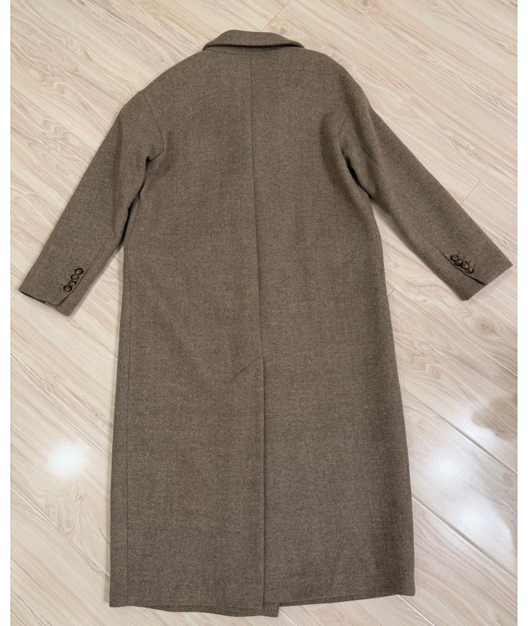 12 STOREEZ Бежевое шерстяное пальто, фото 2