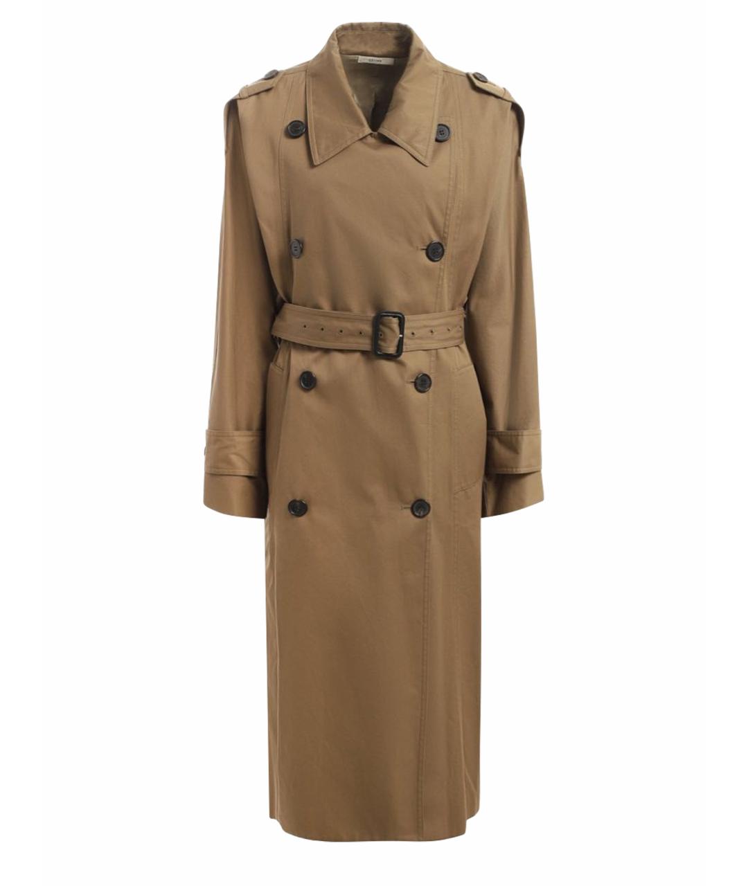 CELINE Бежевый хлопковый тренч/плащ, фото 1