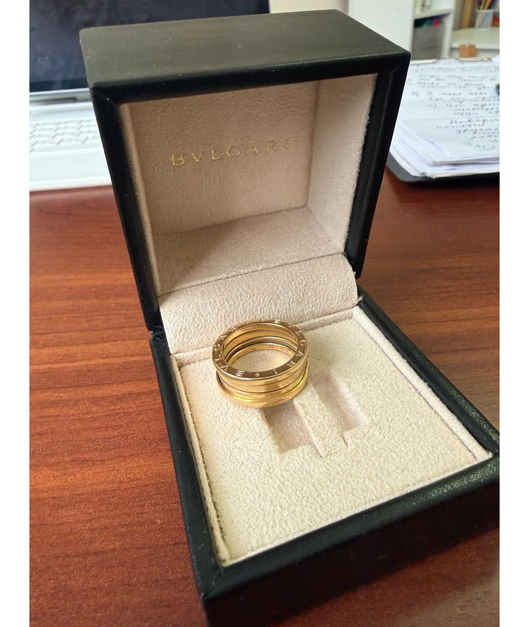 BVLGARI Золотое кольцо из желтого золота, фото 8