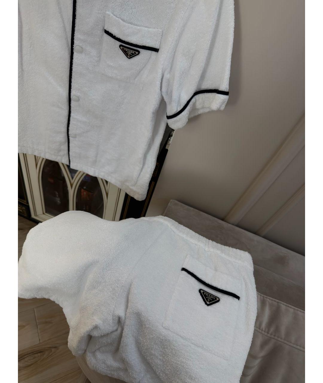 PRADA Белый повседневный костюм, фото 4