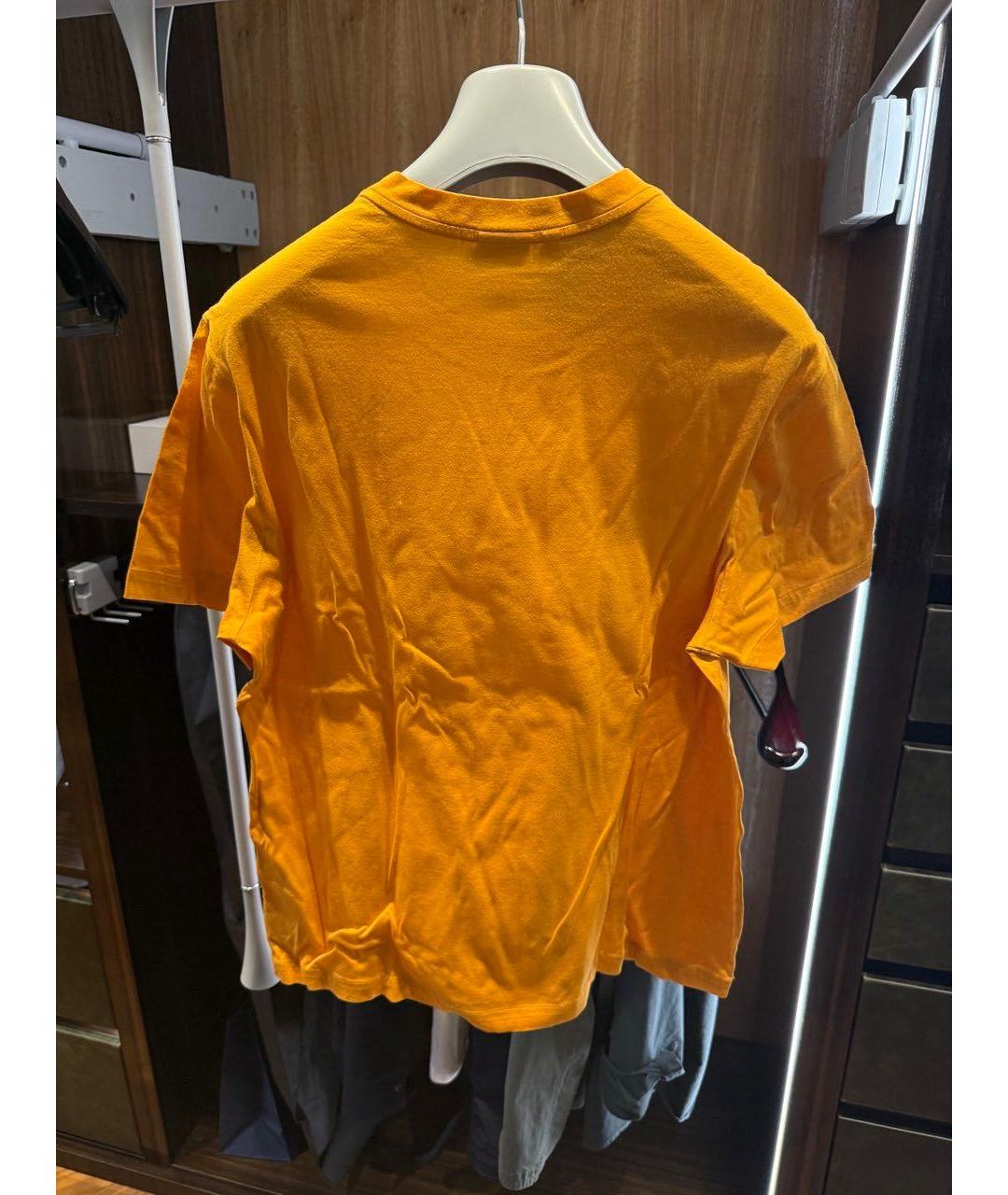 BRIONI Оранжевая футболка, фото 2