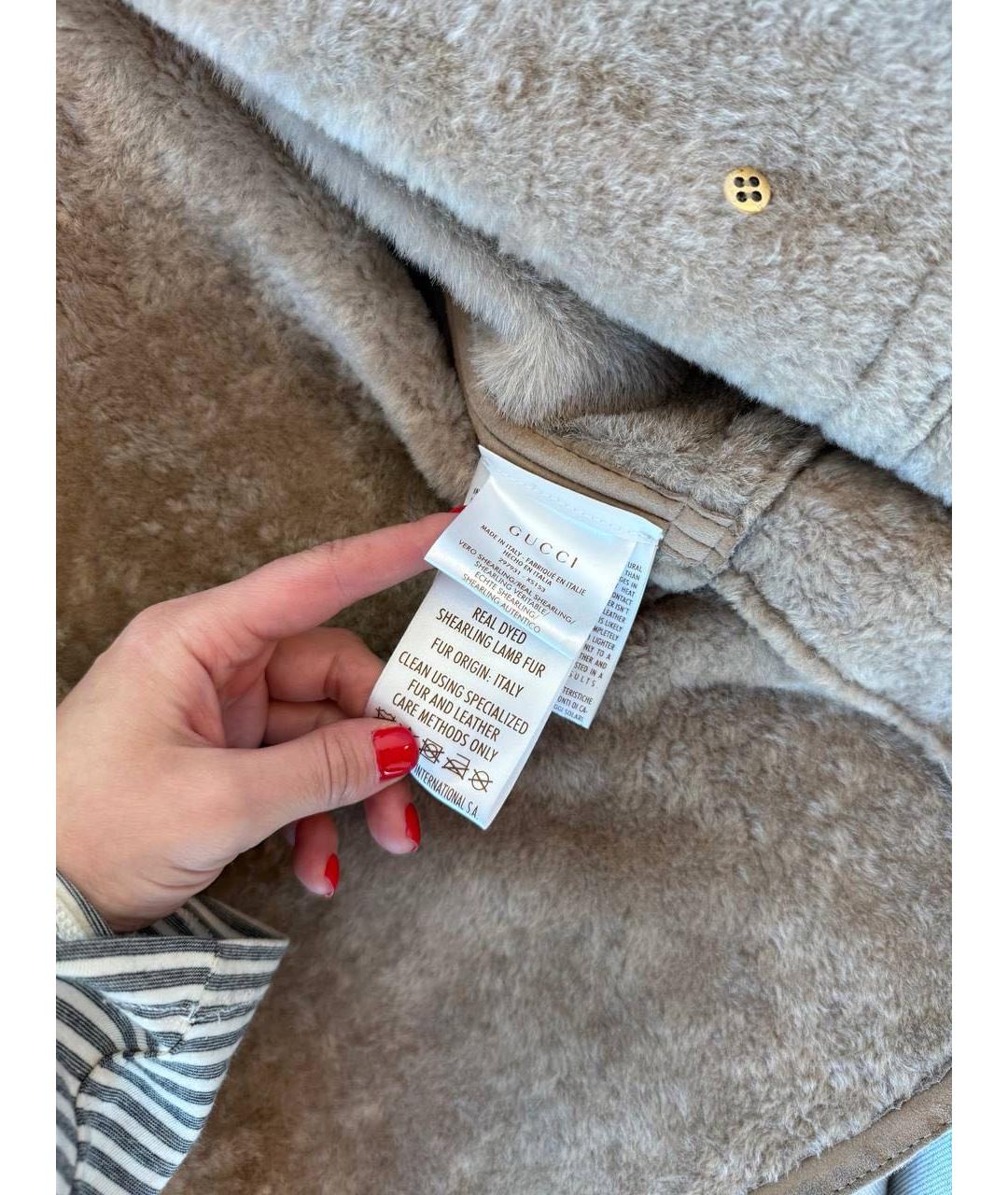 GUCCI Дубленка, фото 4