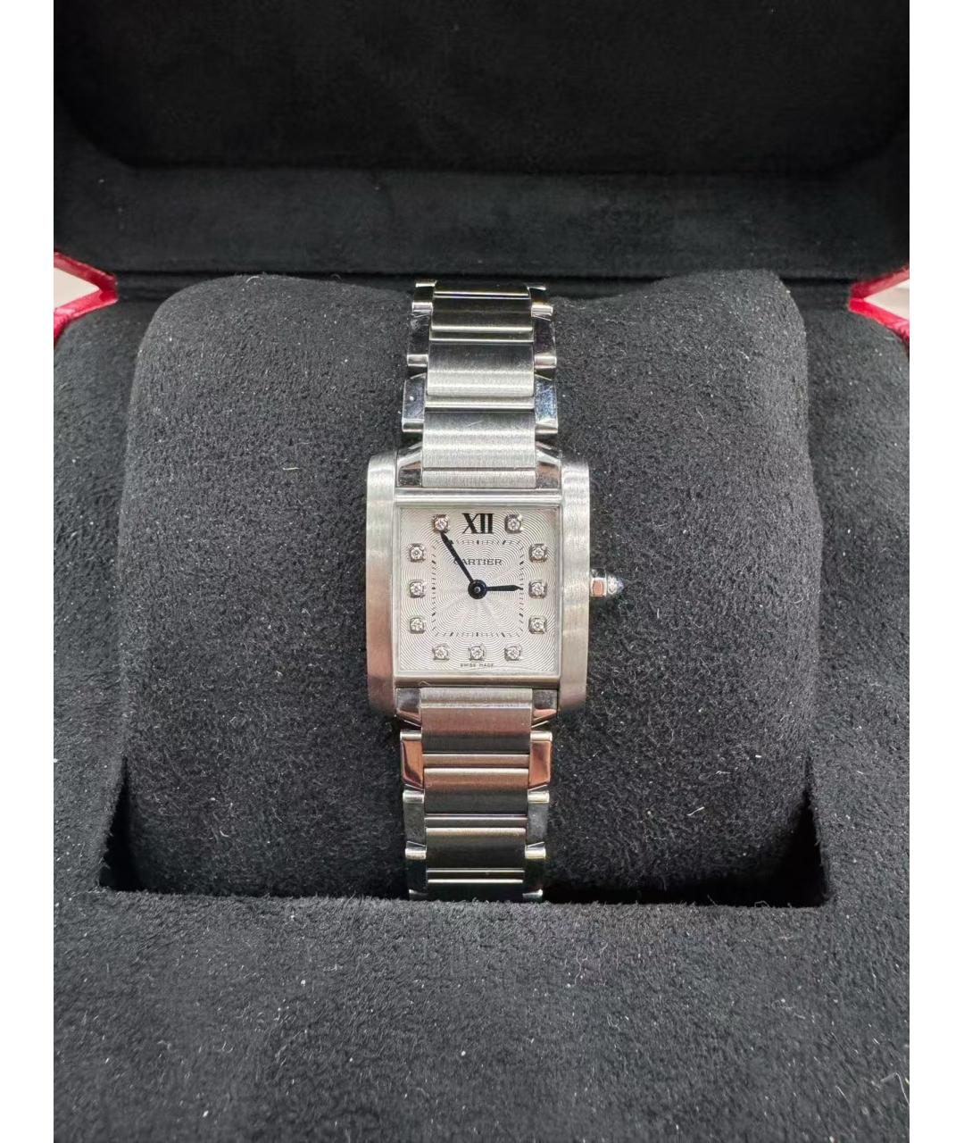 CARTIER Серебряные часы, фото 2