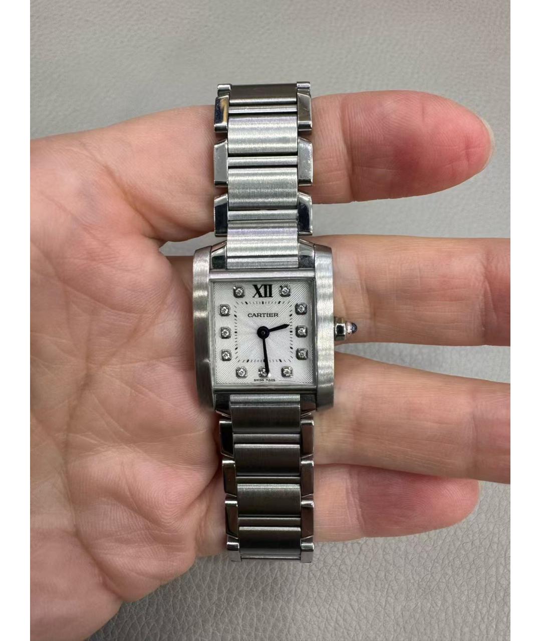 CARTIER Серебряные часы, фото 3