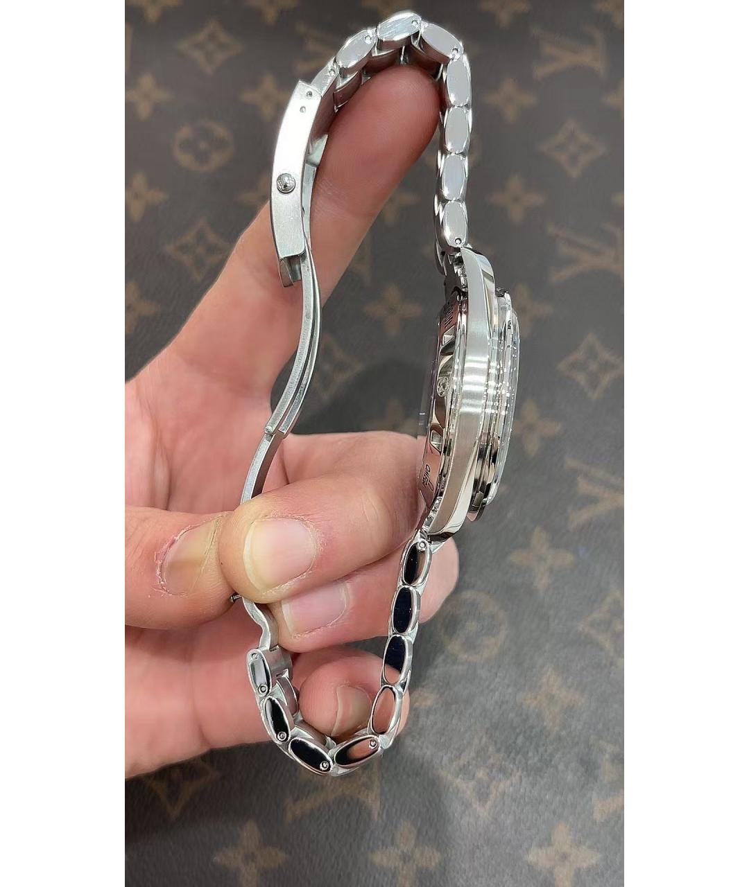 OMEGA Серебряные часы, фото 4