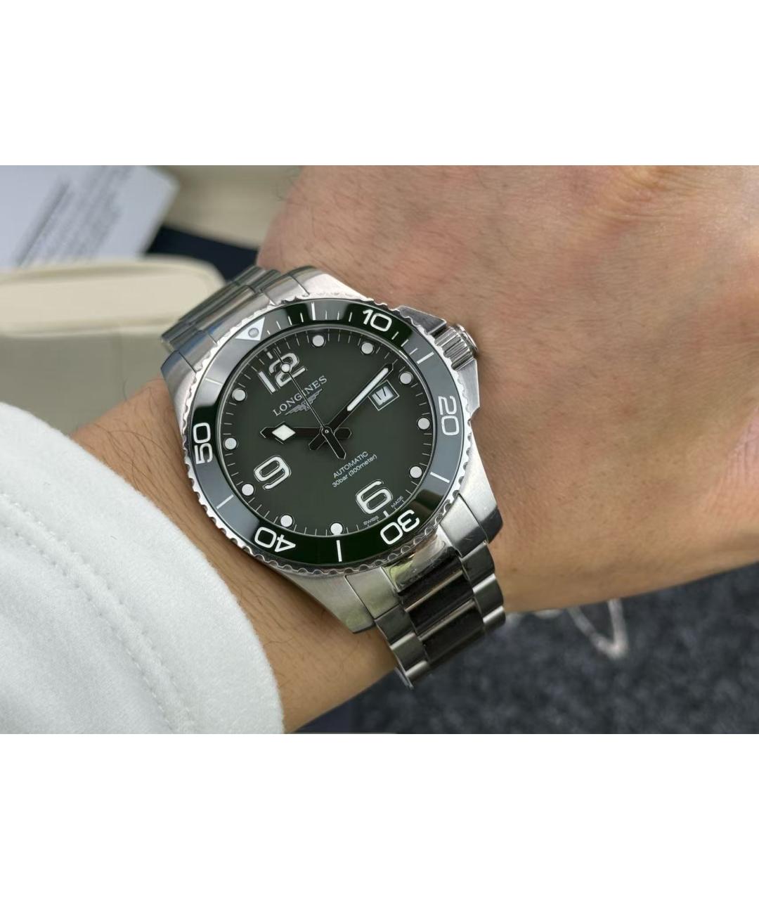 OMEGA Серебряные часы, фото 2