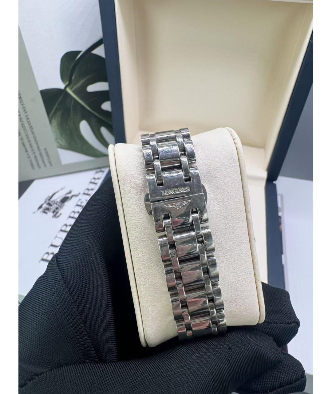 LONGINES Серебряные часы, фото 4