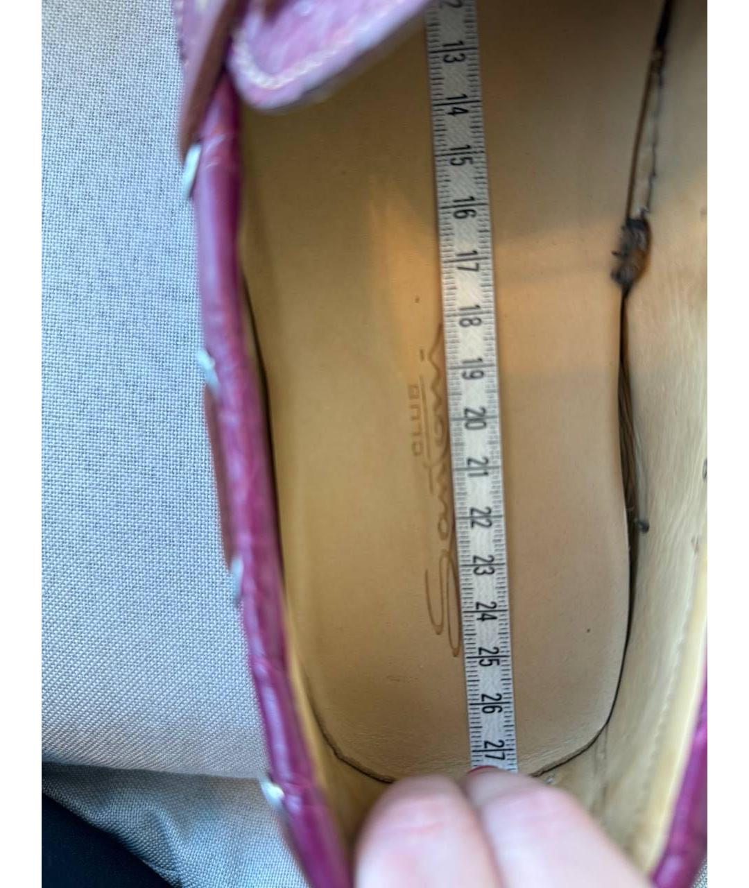 SANTONI Кожаные лоферы, фото 4