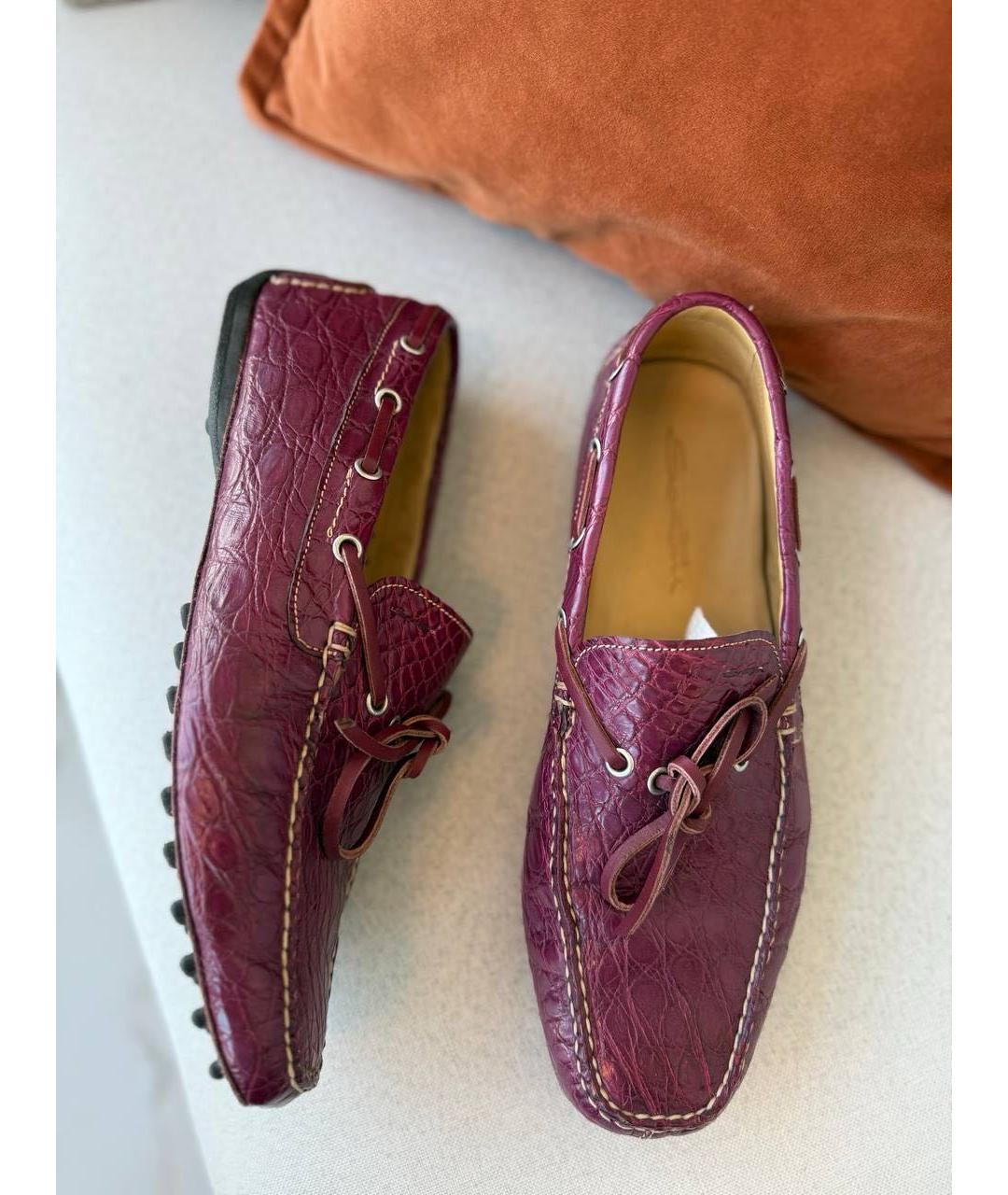 SANTONI Кожаные лоферы, фото 7