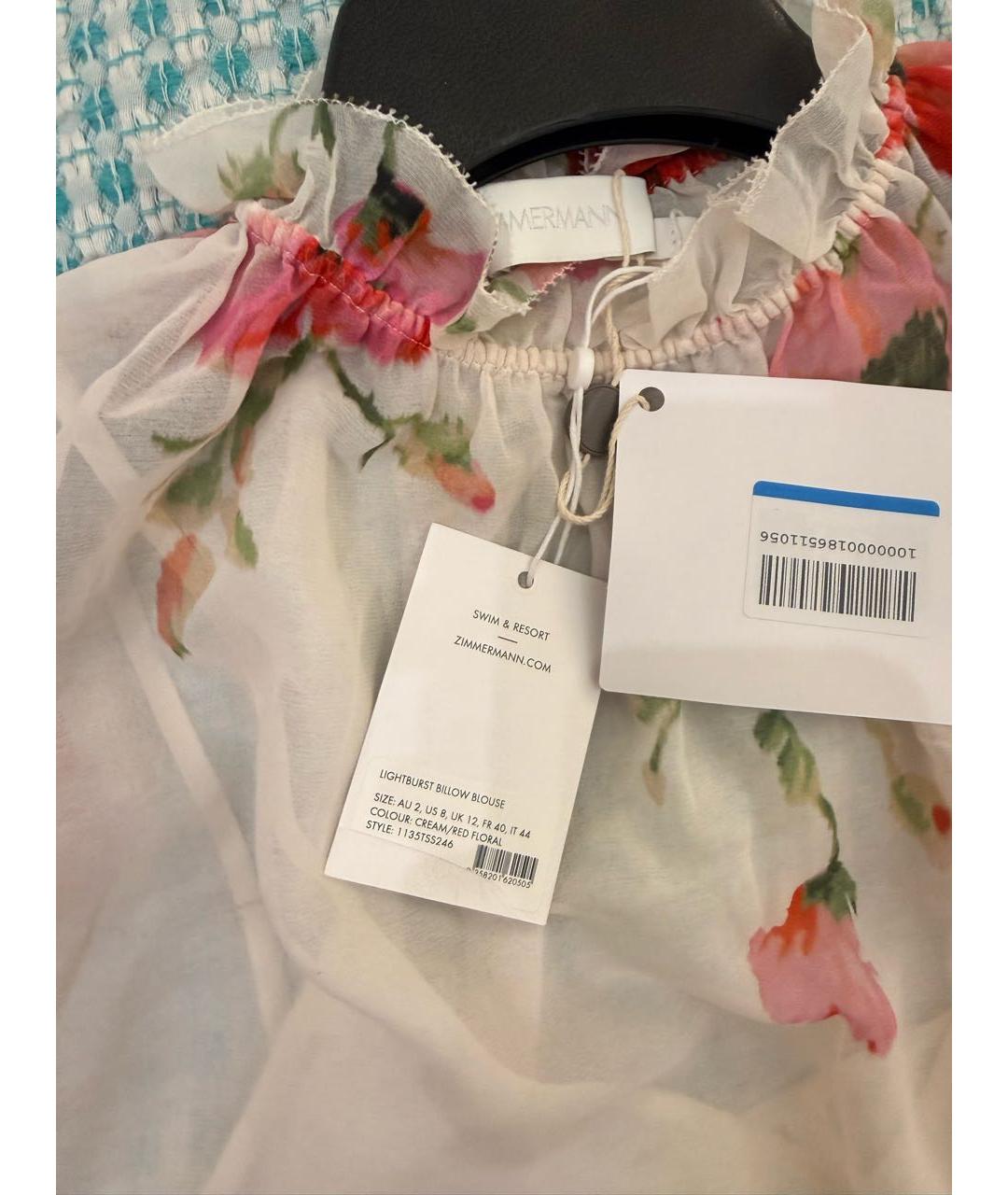 ZIMMERMANN Мульти хлопковая блузы, фото 4
