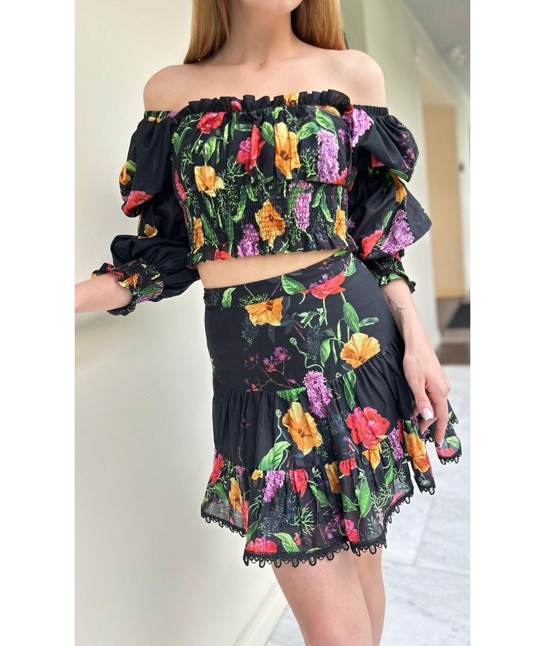 CHARO RUIZ Мульти хлопковый костюм с юбками, фото 5