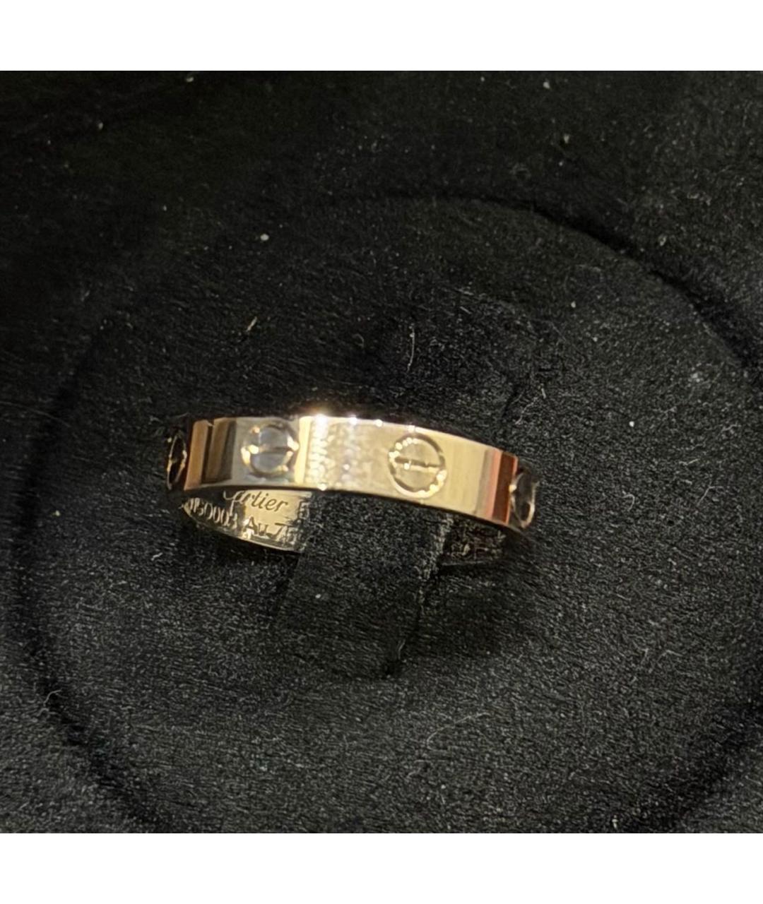 CARTIER Белое кольцо из белого золота, фото 5