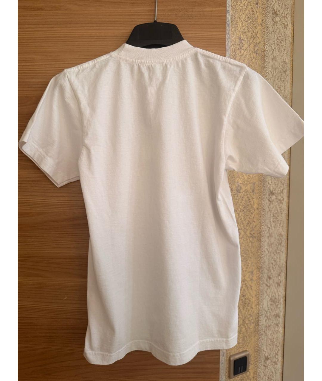 SPORTY AND RICH Белая хлопковая футболка, фото 7