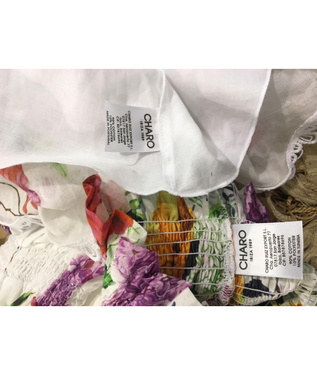 CHARO RUIZ Мульти хлопковый костюм с юбками, фото 4