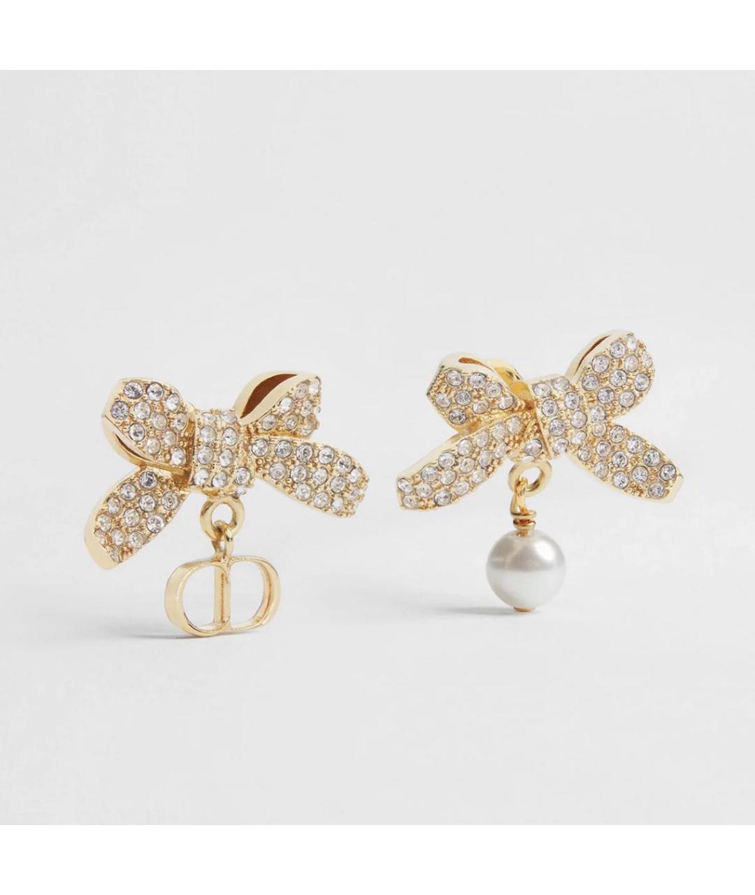 CHRISTIAN DIOR Золотые серьги, фото 4