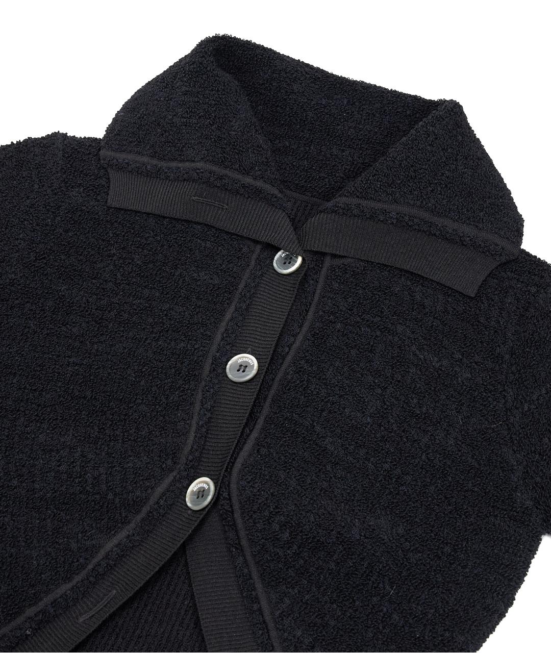 JACQUEMUS Черный полиамидовый джемпер / свитер, фото 5