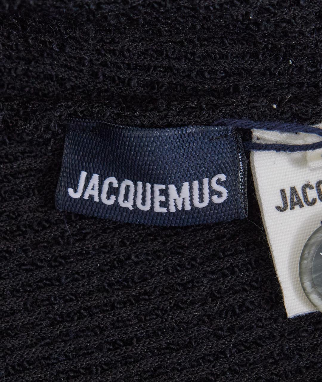 JACQUEMUS Черный полиамидовый джемпер / свитер, фото 3