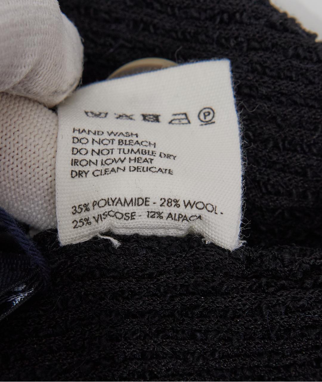 JACQUEMUS Черный полиамидовый джемпер / свитер, фото 4